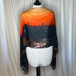 Scarf is Copenhagen Wrap